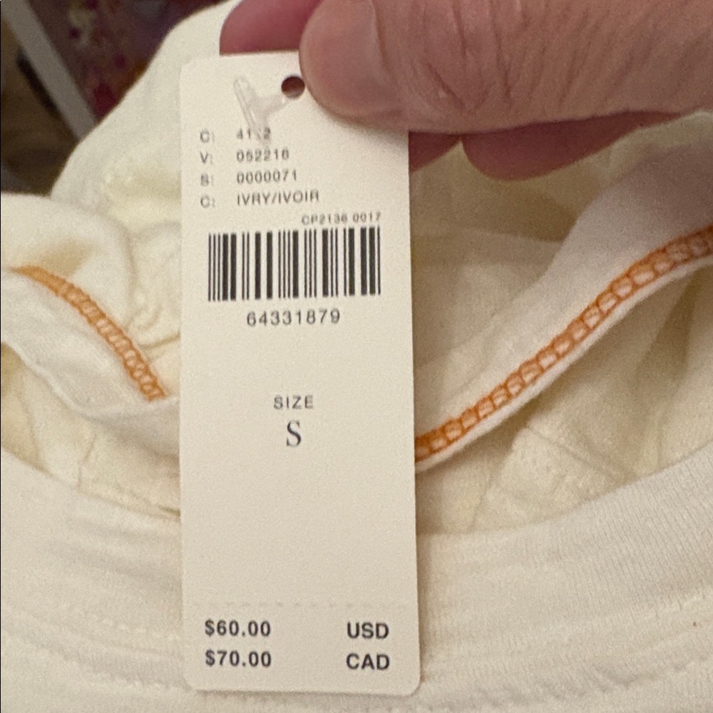 Anthropologie Pilcro Ruffle Open-Back Top - Picture 3 of 3